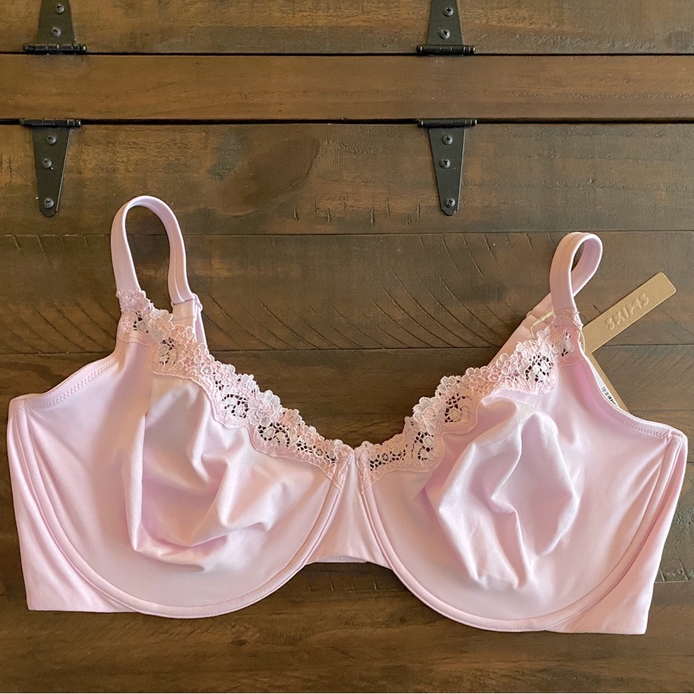 SKIMS Cherry Blossom Underwire Bra